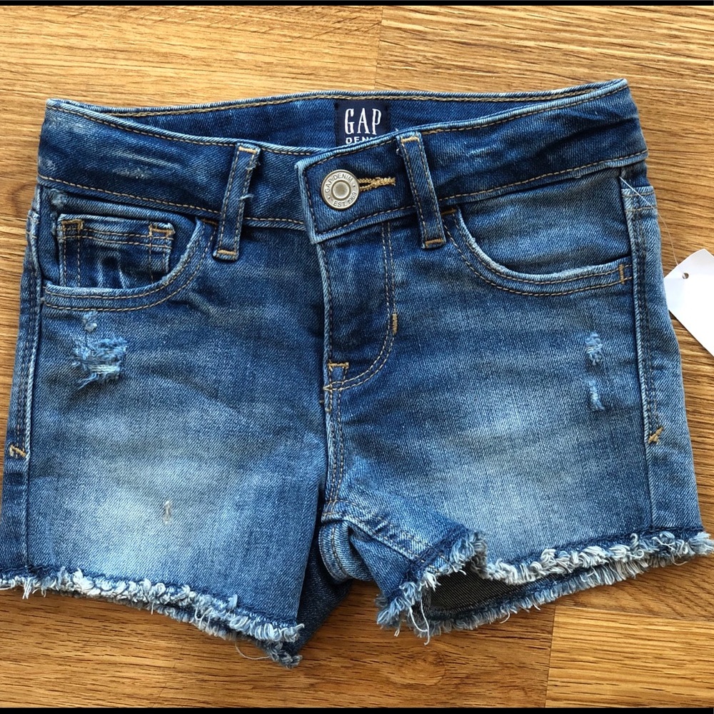 GAP denim distressed shirts